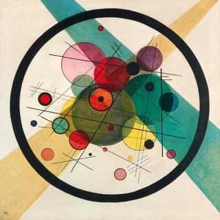 1WK4635-Wassily-Kandinsky-Circles-in-a-circle-PEINTRES-ABSTRAIT