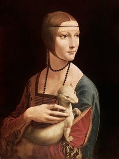 Image 3LV148 La dama con l ermellino ART CLASSIQUE FIGURATIF Leonardo da Vinci