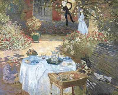 Image ig4290 Le Déjeuner 1872 ART CLASSIQUE   Claude Monet