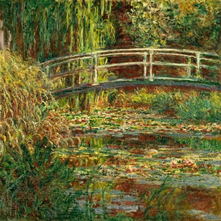 Image ig6737 Le Bassin aux nymphéas harmonie rose ART CLASSIQUE   Claude Monet