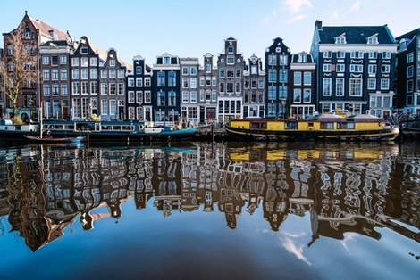 Image ig9204 Amsterdam Canals Sandrine Mulas PAYSAGE URBAIN