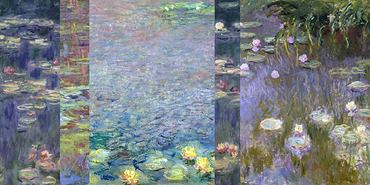 2CM1841-Monet-Deco-A-Waterlilies-III-PEINTRE--Claude-Monet
