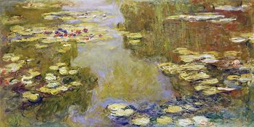 2CM1974-The-Lily-Pond--PEINTRE-PAYSAGE-Claude-Monet