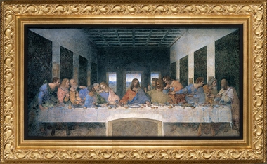 Tableau  Leonardo-da-Vinci-L-ultima-cena