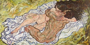 2SC5462-Egon-Schiele-The-Embrace