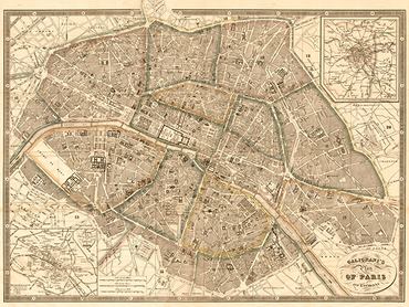 3MP588-Plan-of-Paris-and-Environs-1865-CARTE--Antonio-Galignani