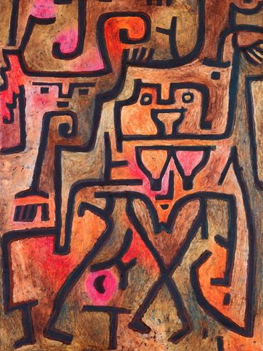 3PK1946-Forest-Witches-PEINTRE--Paul-Klee