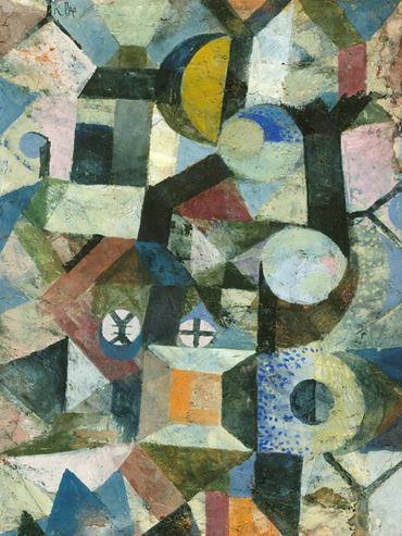 3PK3959-Composition-with-the-Yellow-Half-Moon-and-the-Y-PEINTRE--Paul-Klee