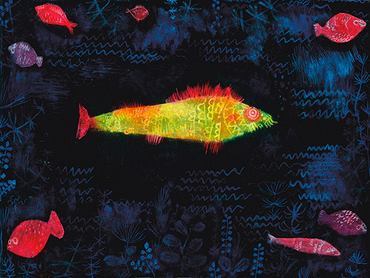 3PK524-The-Goldfish-PEINTRE--Paul-Klee