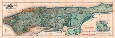 4MP583-Map-of-Manhattan-Island-1865-CARTE---Anonymous