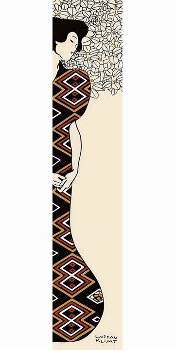 5GK4201-Woman-and-Tree-I-PEINTRE-FIGURATIF-Gustav-Klimt