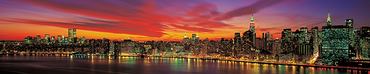 5RB1988-Sunset-Over-New-York-URBAIN--Richard-Berenholtz