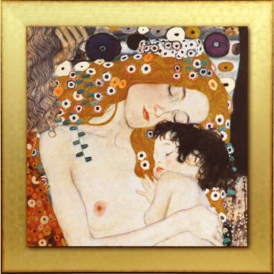 Tableau klimt Klimt le tre eta della dona