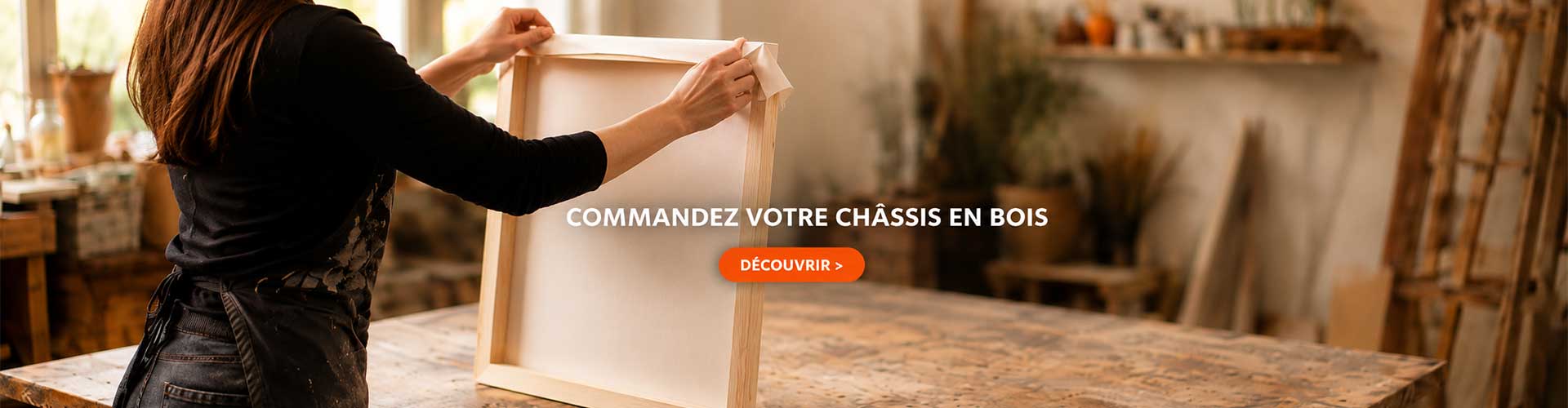 chassis en bois cadréa