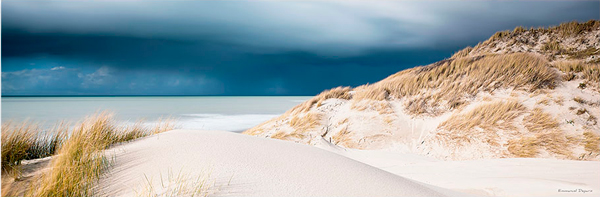 Toile MER Dunes sur la côte d Opal 40X120