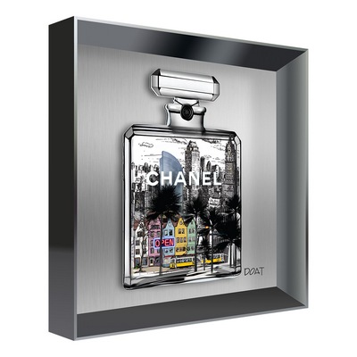 Vitrine Relief  Citychic One Kalu Gris, Franck Doat 30X30