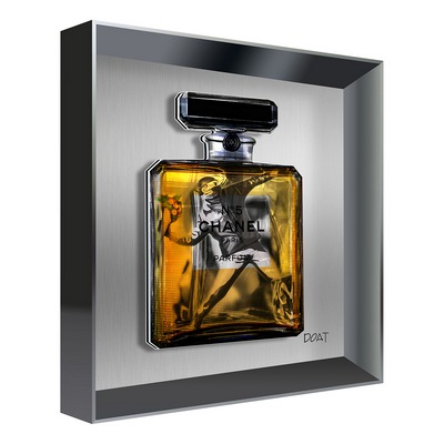 Vitrine Relief  Etirement Kalu Gris, Franck Doat 30X30