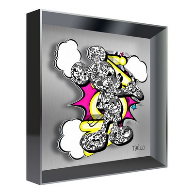 Vitrine Relief  Et Voila Boo Kalu Gris, Thelo 30X30