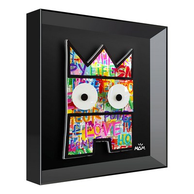 Vitrine Relief  Free Pote Kalu Noir, Mam 30X30