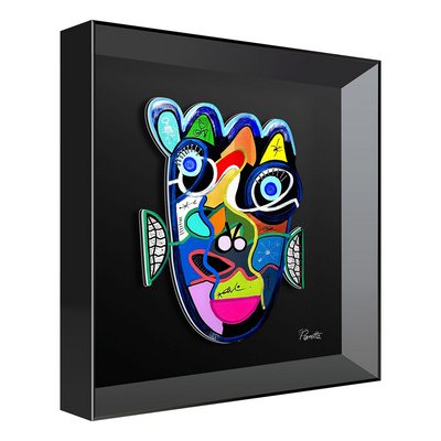 Vitrine Relief  Hawa Kalu Noir, Perrotte 30X30