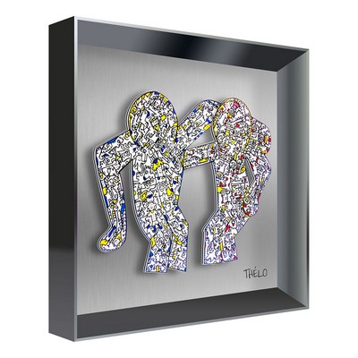Vitrine Relief  Homm Haring Kalu Gris, Thelo 30X30