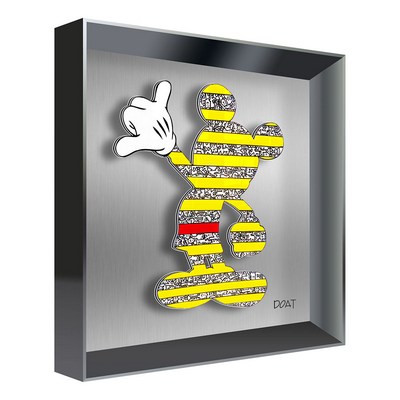 Vitrine Relief  Mickey Stri Kalu Gris, Thelo 30X30