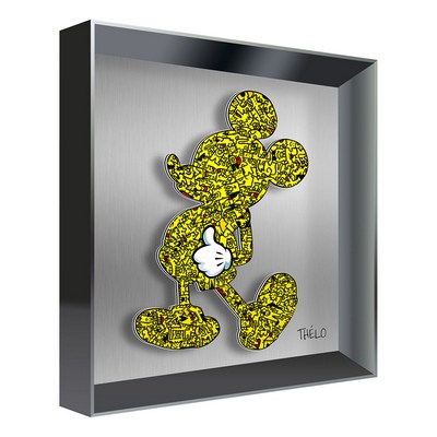 Vitrine Relief  Mickey Top Kalu Gris, Thelo 30X30