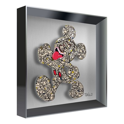 Vitrine Relief  Mickey Sport Kalu Gris, Thelo 30X30