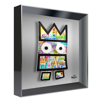 Vitrine Relief  Miss Pote Kalu Gris, Mam 30X30