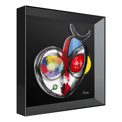 Vitrine Relief  Pulsation Kalu Noir, Perrotte 30X30