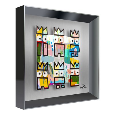 Vitrine Relief  Tribu Pote Kalu Gris, Mam 30X30