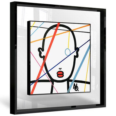 Reproduction encadrée FIGURATIF Majorque - Arnaud Bertrand 60X60
