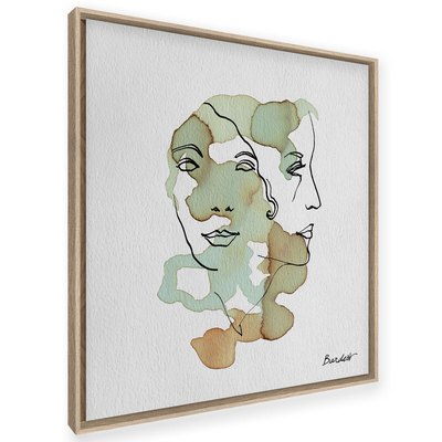 Reproduction encadrée FIGURATIF Que Reste-Il - Bardest 70X70
