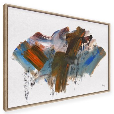 Reproduction encadrée ABSTRAIT My En Force A - Mailys Pierard 70X100