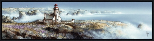 Image encadrée Alain COADOU PAYSAGE 0730-AC 30X120