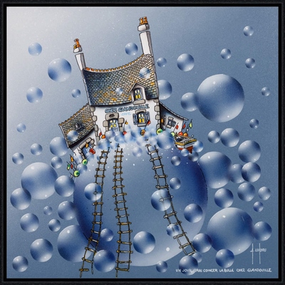 Image encadrée Alain COADOU PAYSAGE 0867-AC 20X20
