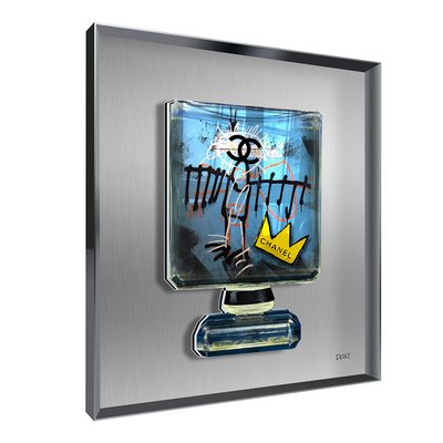 Vitrine Relief  Angel Queen Kalu Gris, Franck Doat 90X90