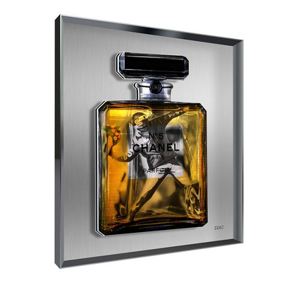 Vitrine Relief  Etirement Kalu Gris, Franck Doat 90X90