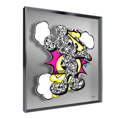 Vitrine Relief  Et Voila Boo Kalu Gris, Thelo 90X90