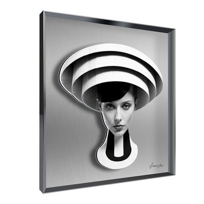 Vitrine Relief  Hat Is Beaut Kalu Gris, Vincent Lebret 90X90