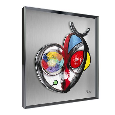 Vitrine Relief  Pulsation Kalu Gris, Perrotte 90X90