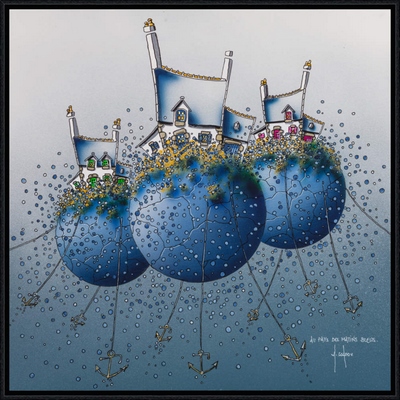 Image encadrée Alain COADOU PAYSAGE 0910-AC 20X20