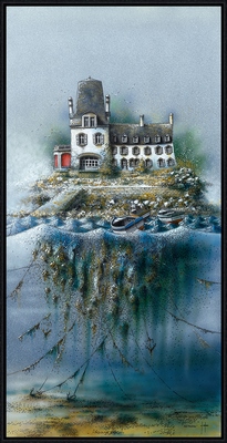 Image encadrée Alain COADOU PAYSAGE 0951-AC 50X100