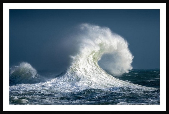 Tableau pvc encadré MER La valse de l'Océan 1 40X60