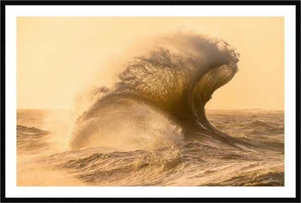 Tableau pvc encadré MER La danse de l'Océan 2 40X60