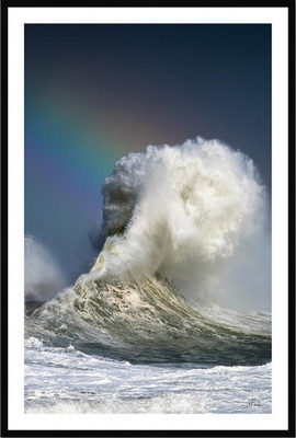 Tableau pvc encadré MER La danse de l'Océan 40X60