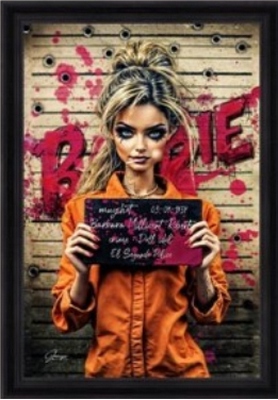 Image encadrée CELEBRITE Doll Idol 40X60