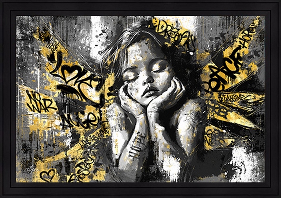 Image encadrée FIGURATIF Le petit Ange 40X60