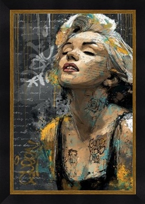 Image encadrée FIGURATIF Marilyn Monroe 40X60