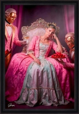 Image encadrée FIGURATIF Boring Queen 40X60